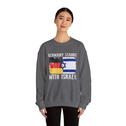 Germany Stands With Israel Crewneck Sweatshirt