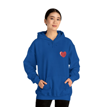 Heart With Band-Aid Hooded Sweatshirt