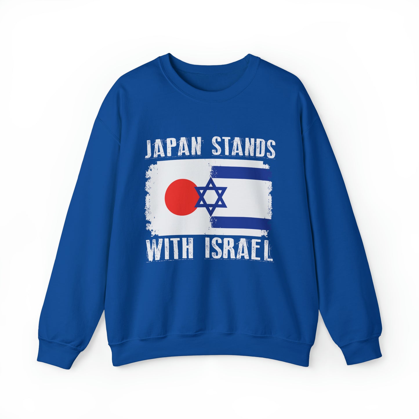 Japan Stands With Israel Crewneck Sweatshirt