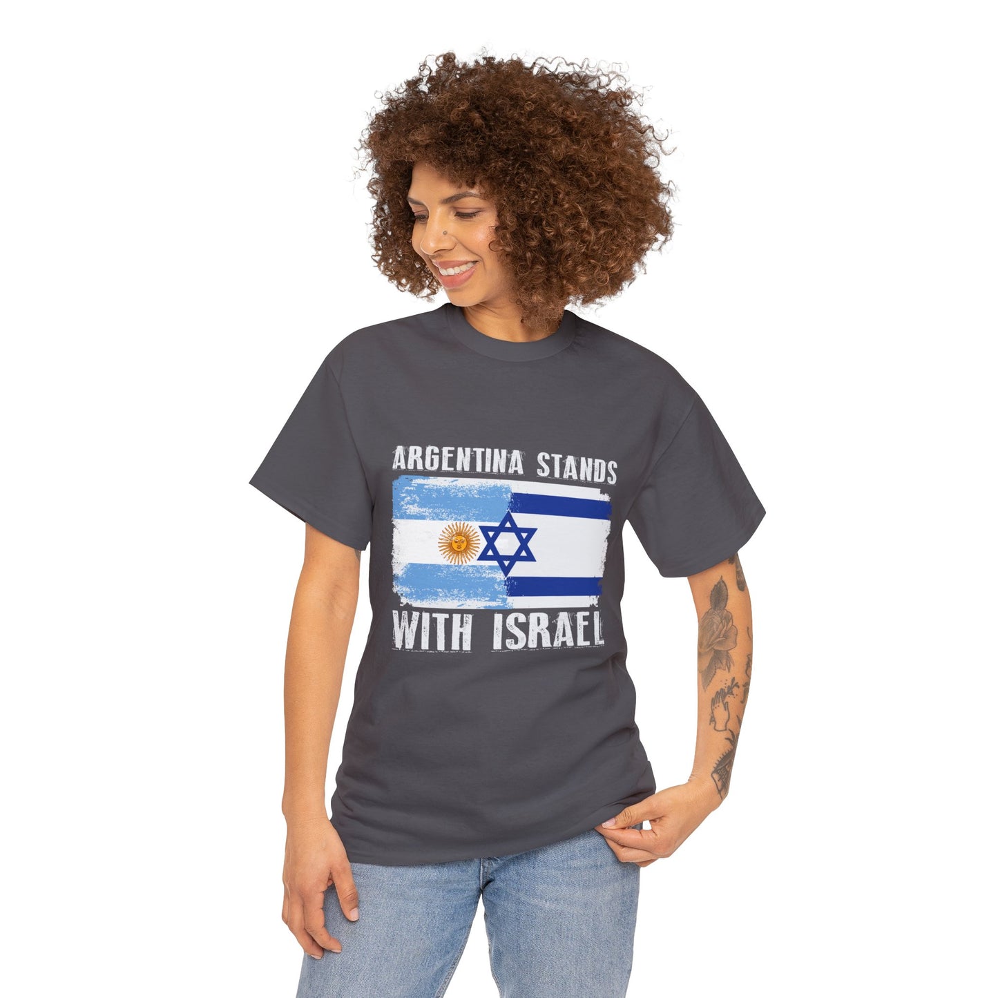 Argentina Stands With Israel T-Shirt