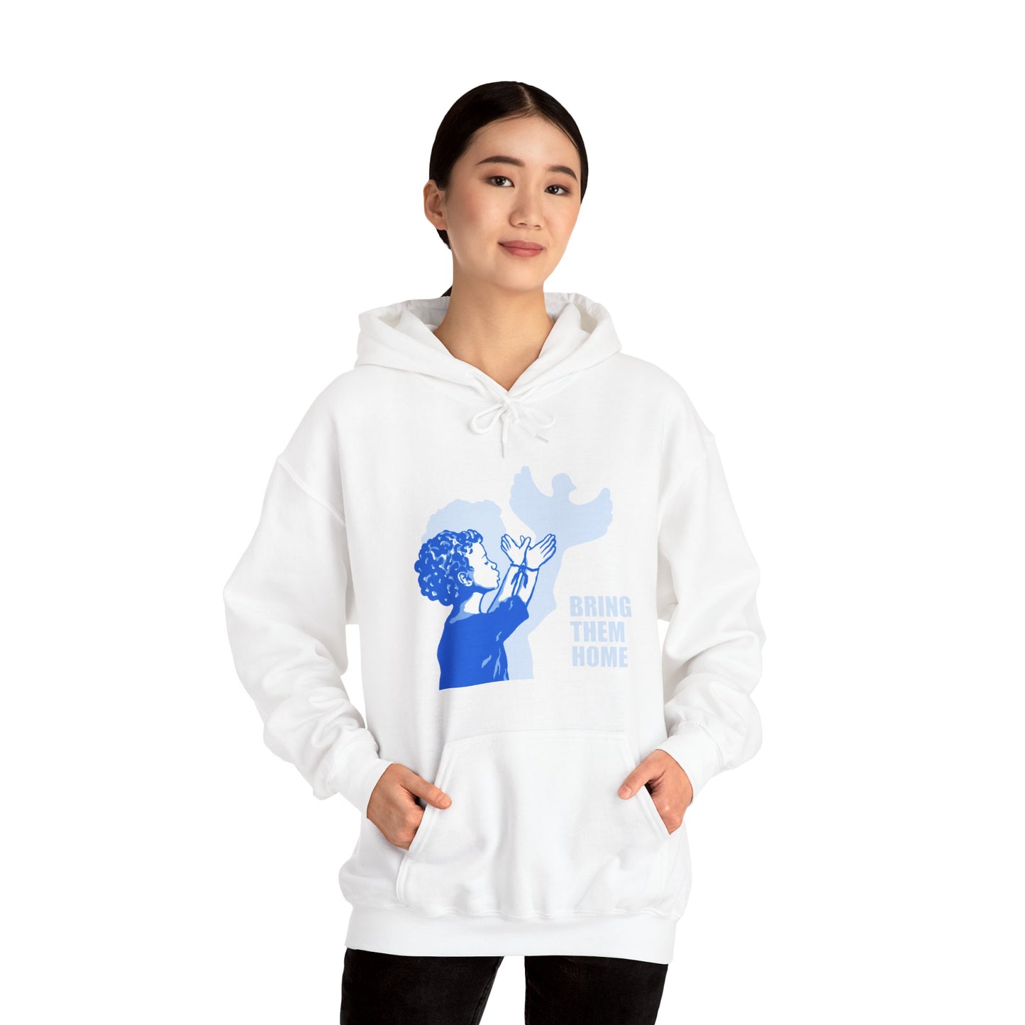 Wings of Hope - Standing for Justice and Peace Hoodie Sweatshirt