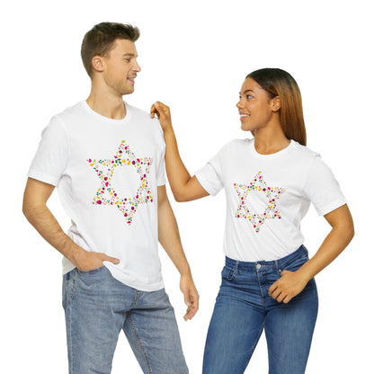 Star of David Flowers T-Shirt