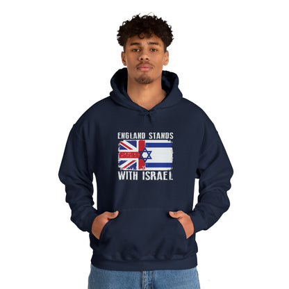 England Stands With Israel Hoodie Sweatshirt