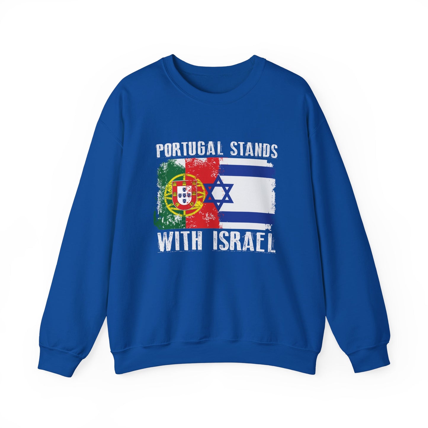 Portugal Stands With Israel Crewneck Sweatshirt