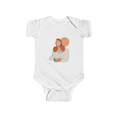 Printify Bibas Silhouette of Hope: Bring Them Home Infant Onesie