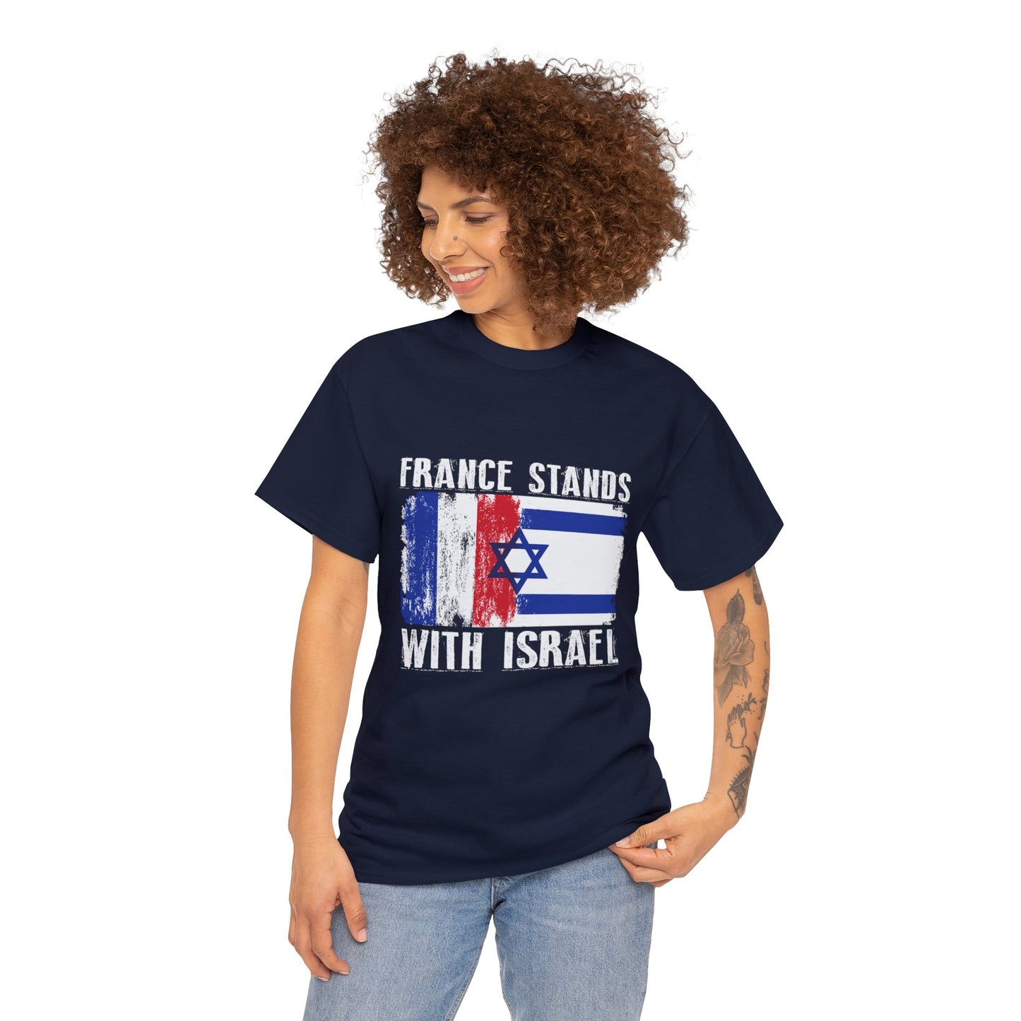 France Stands With Israel T-Shirt