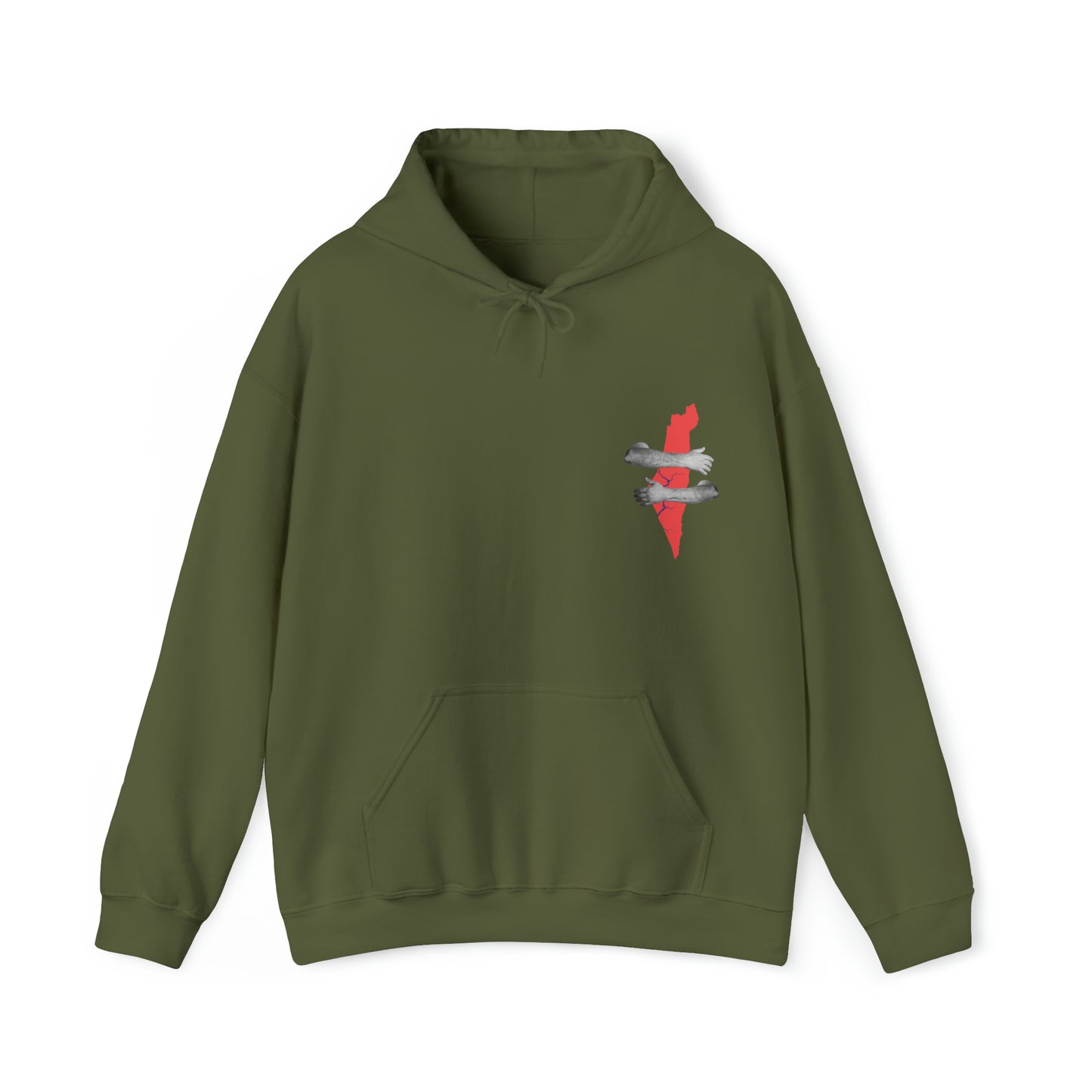 United in Pain, Bound in Hope Hooded Sweatshirt