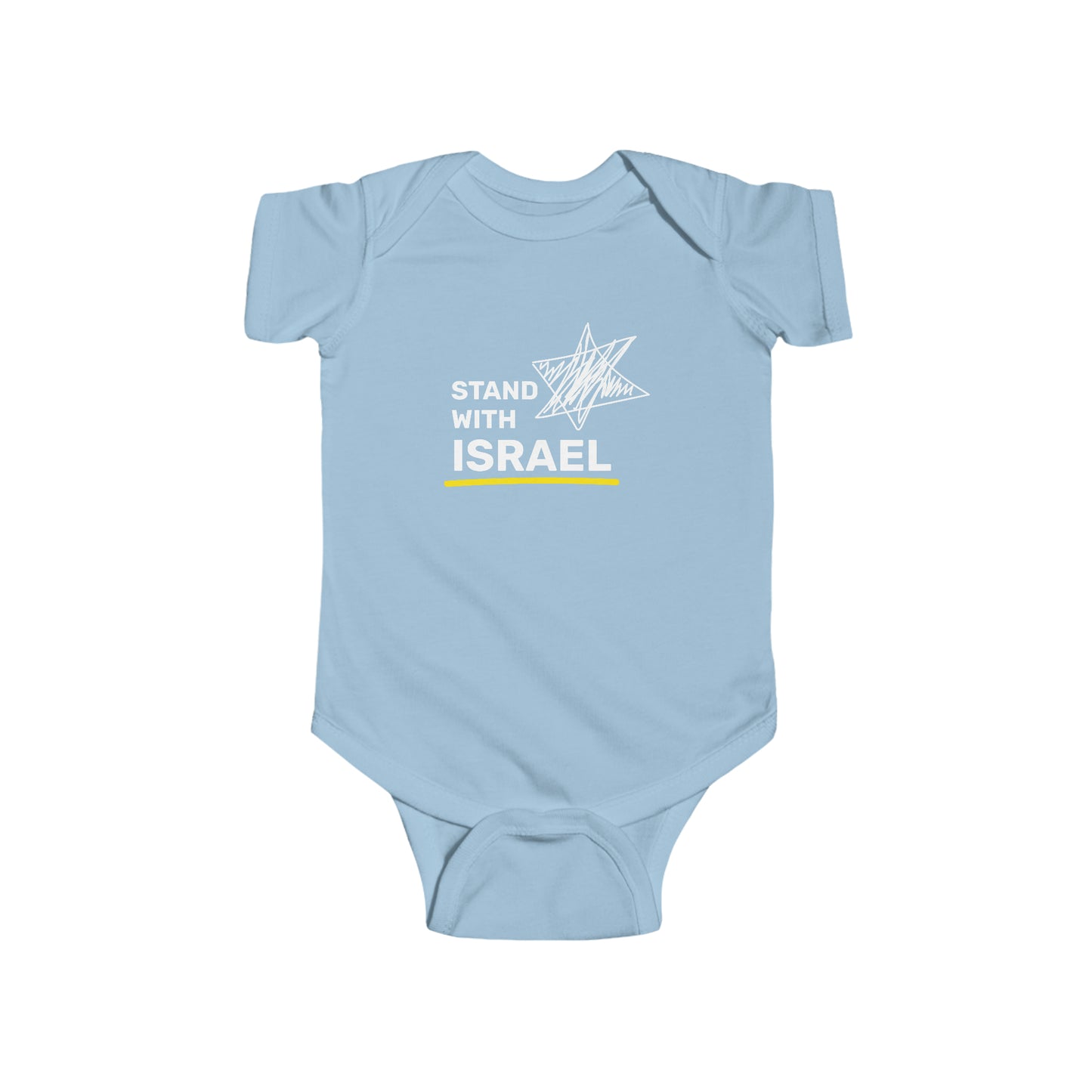 Stand With Israel Infant Onesie