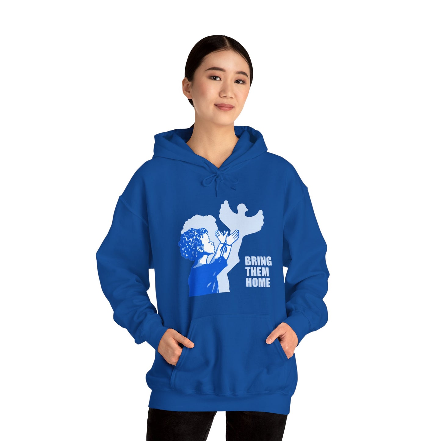 Wings of Hope - Standing for Justice and Peace Hoodie Sweatshirt