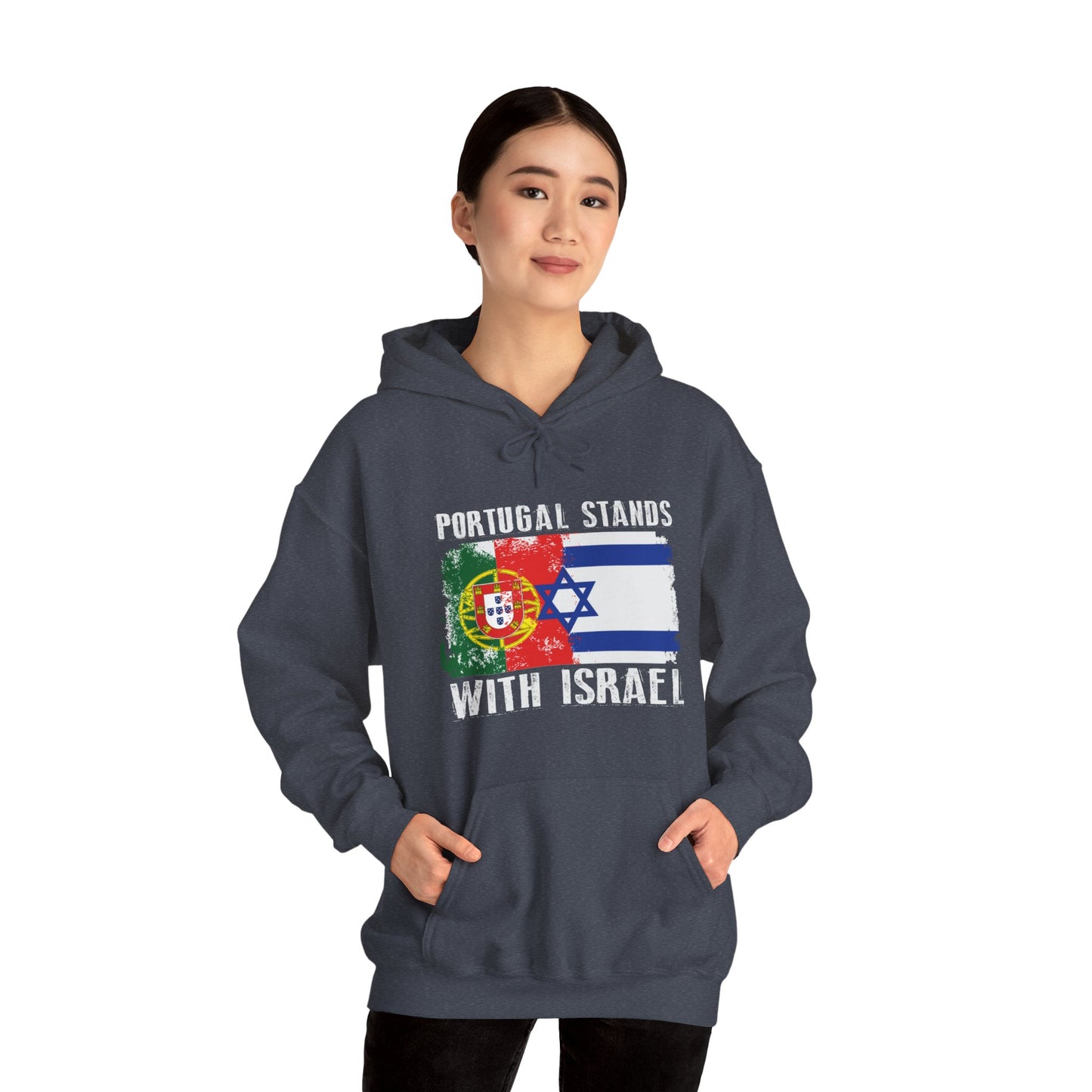 Portugal Stands With Israel Hoodie Sweatshirt