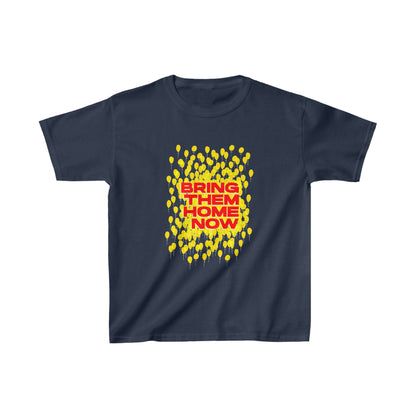 "Yellow Ribbon of Hope" Long Sleeve Tee - Unite for Their Safe Return Kids tee