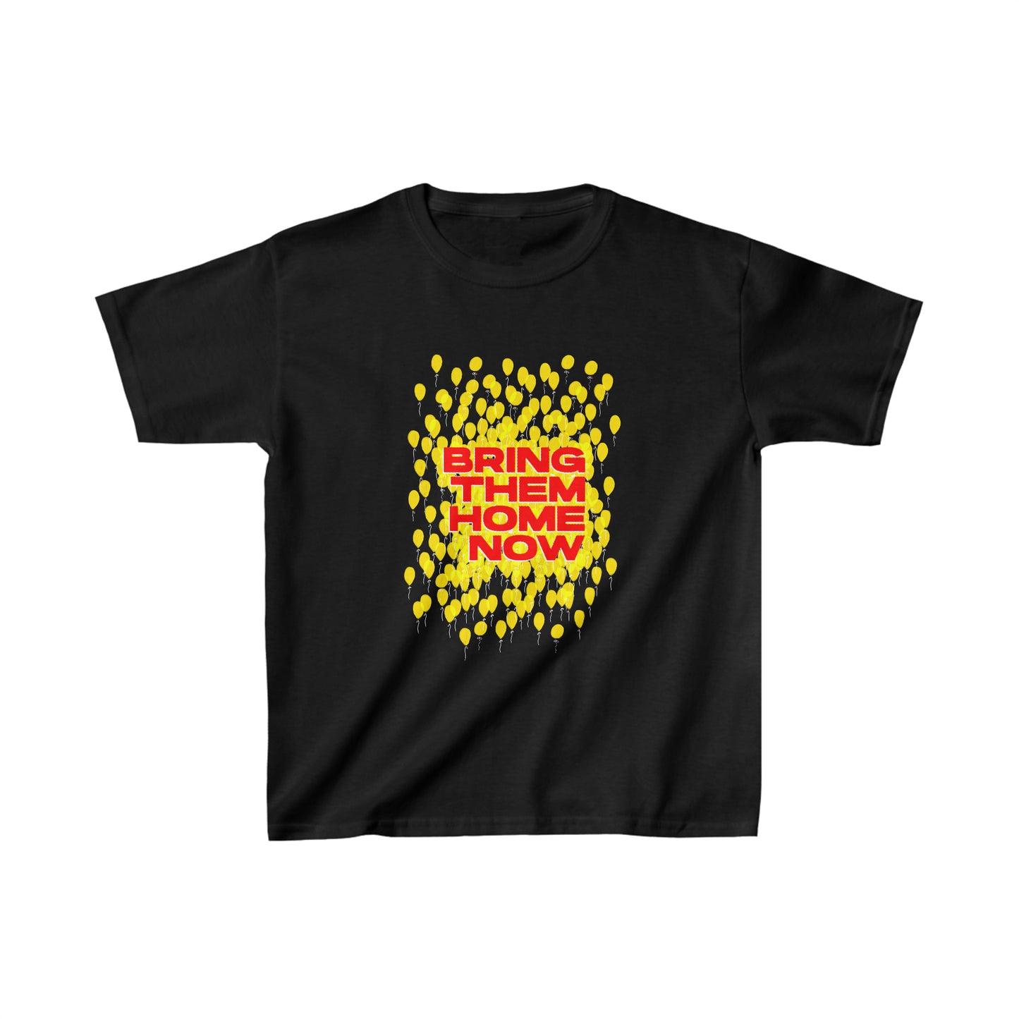 "Yellow Ribbon of Hope" Long Sleeve Tee - Unite for Their Safe Return Kids tee