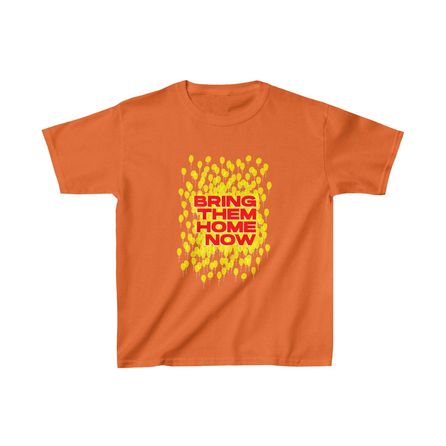 "Yellow Ribbon of Hope" Long Sleeve Tee - Unite for Their Safe Return Kids tee