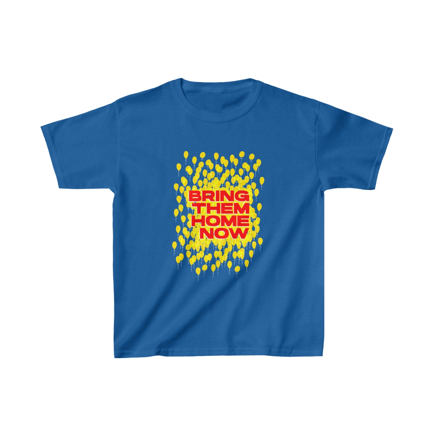 "Yellow Ribbon of Hope" Long Sleeve Tee - Unite for Their Safe Return Kids tee