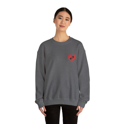 Broken Heart Band-Aid Sweatshirt