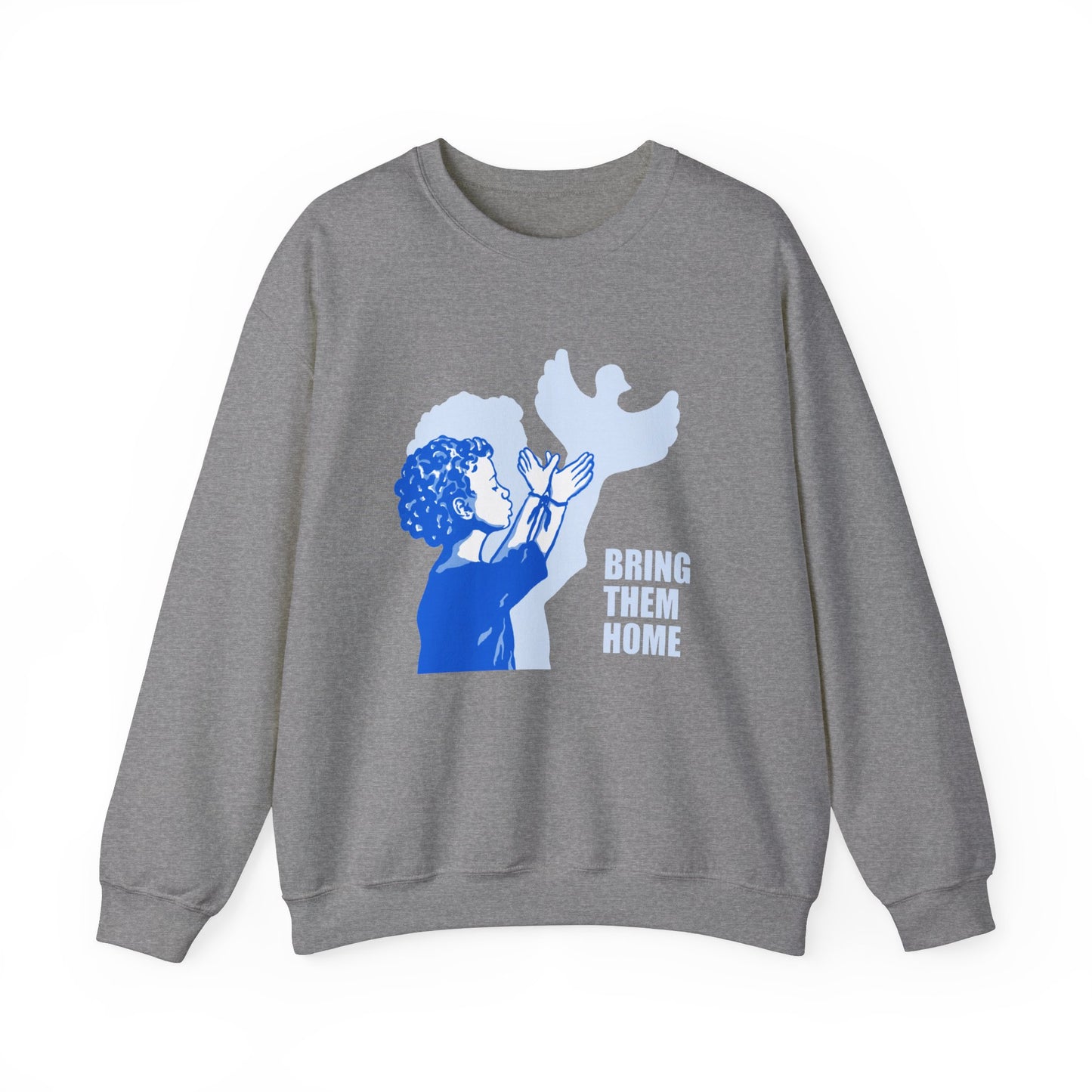 Wings of Hope - Standing for Justice and Peace Crewneck Sweatshirt