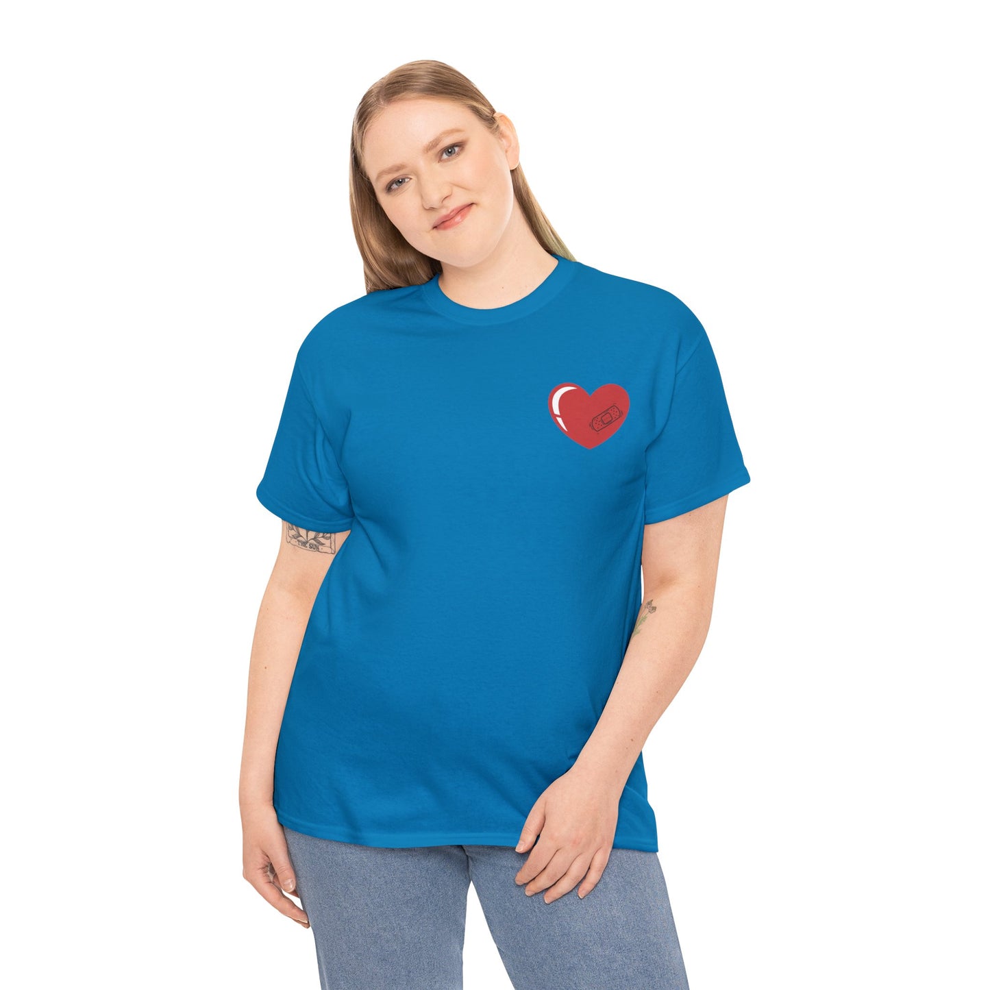 Heart With Band-Aid T-Shirt