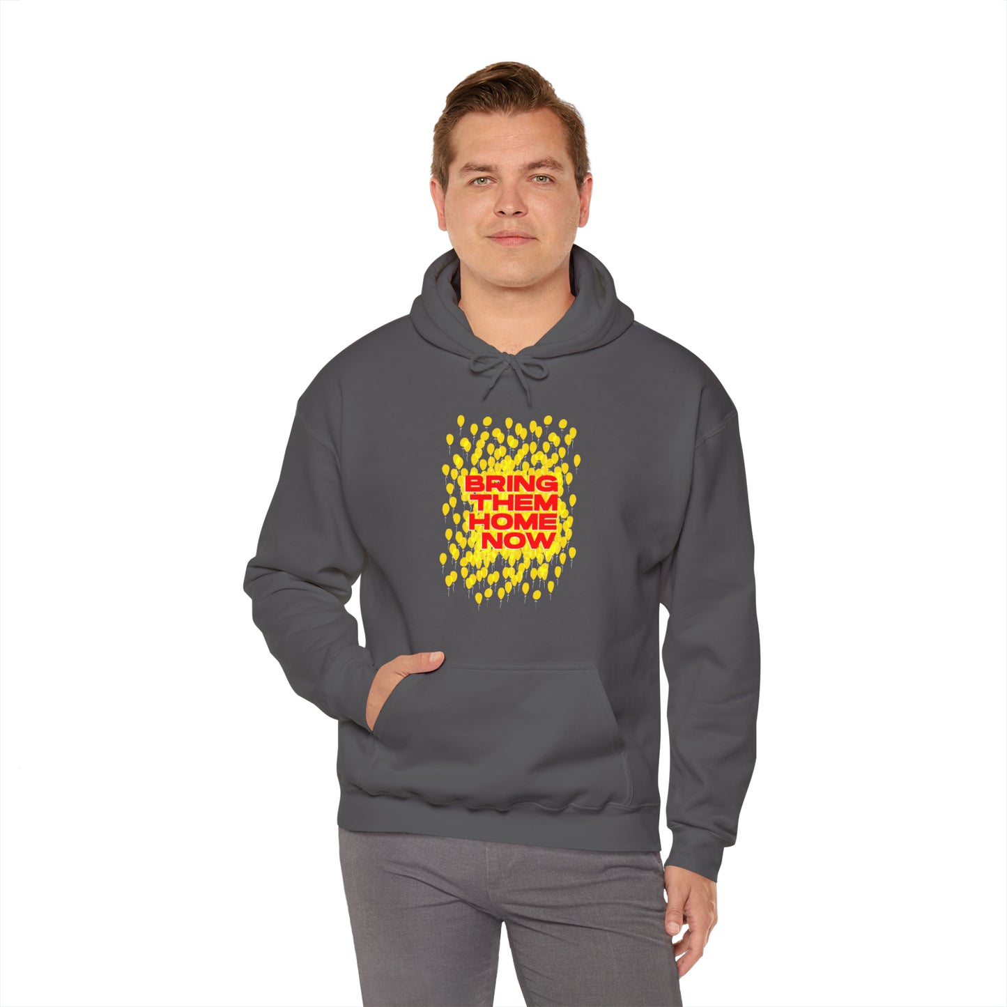 "Yellow Ribbon of Hope"Hooded Sweatshirt - Unite for Their Safe Return