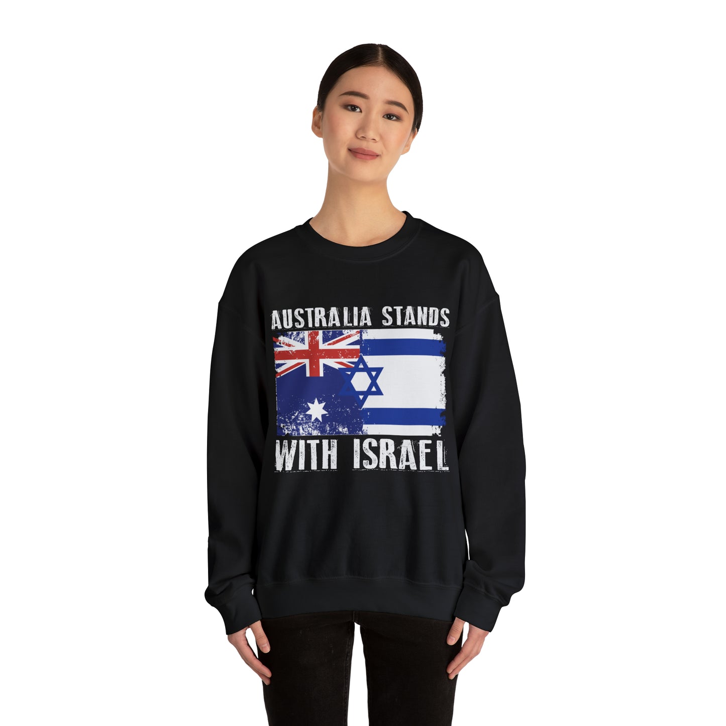 Australia Stands With Israel Crewneck Sweatshirt