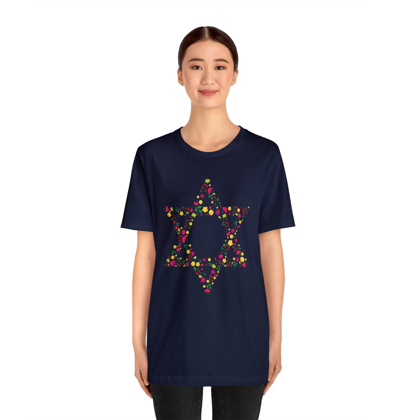 Star of David Flowers T-Shirt