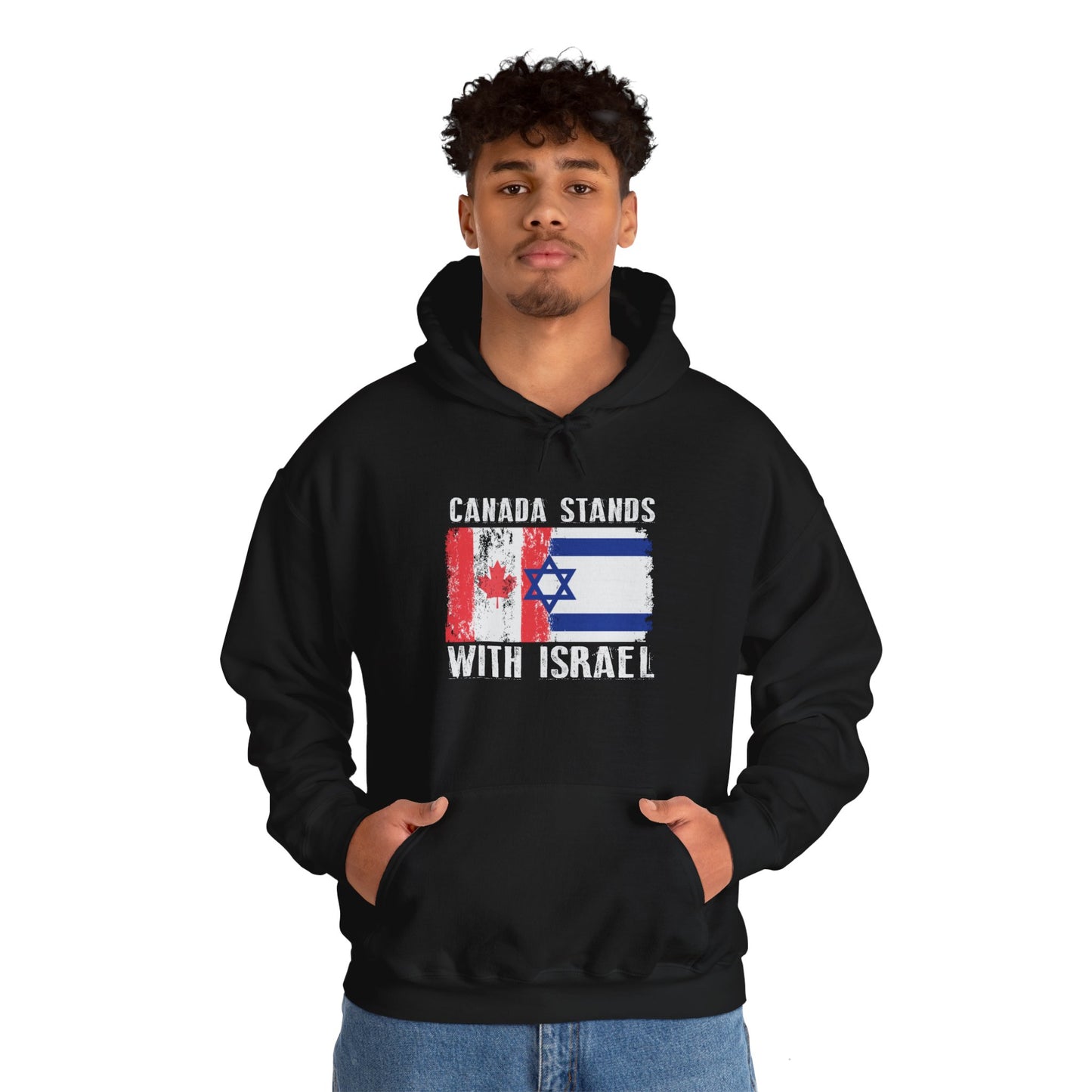 Canada Stands With Israel Hoodie Sweatshirt