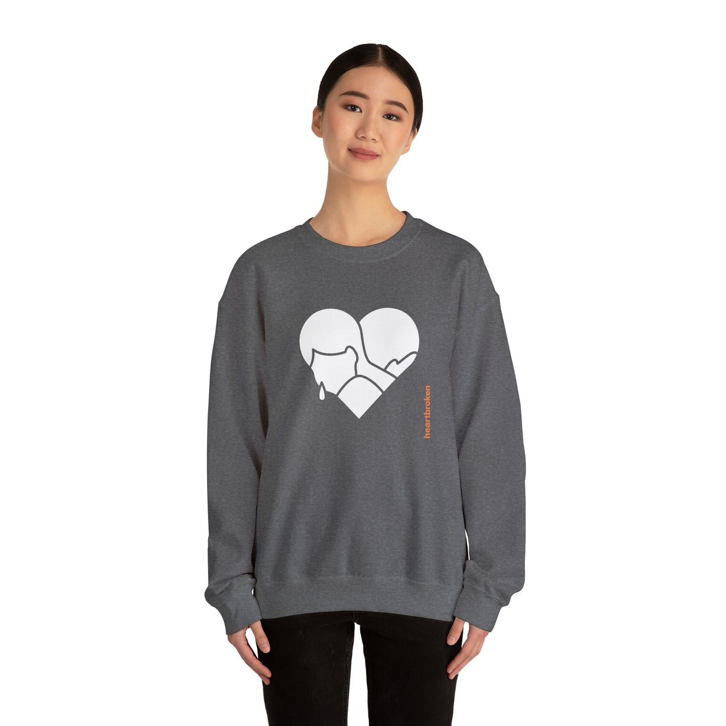 Heart Broken Crewneck Sweatshirt