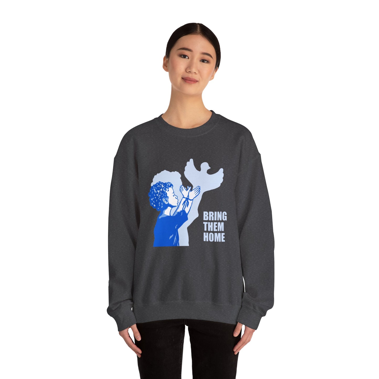 Wings of Hope - Standing for Justice and Peace Crewneck Sweatshirt