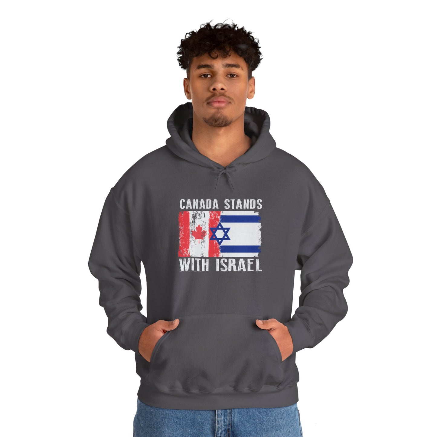 Canada Stands With Israel Hoodie Sweatshirt