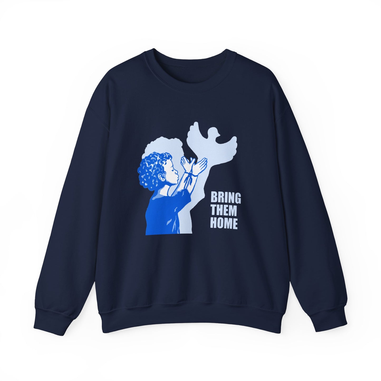 Wings of Hope - Standing for Justice and Peace Crewneck Sweatshirt