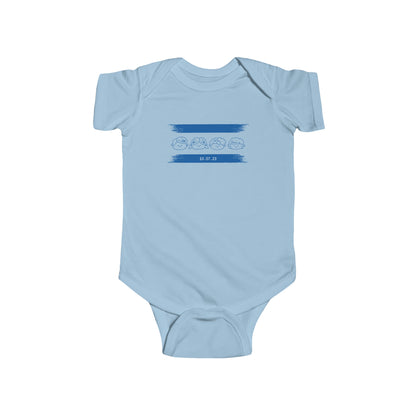 Flag With Kids Infant Onesie