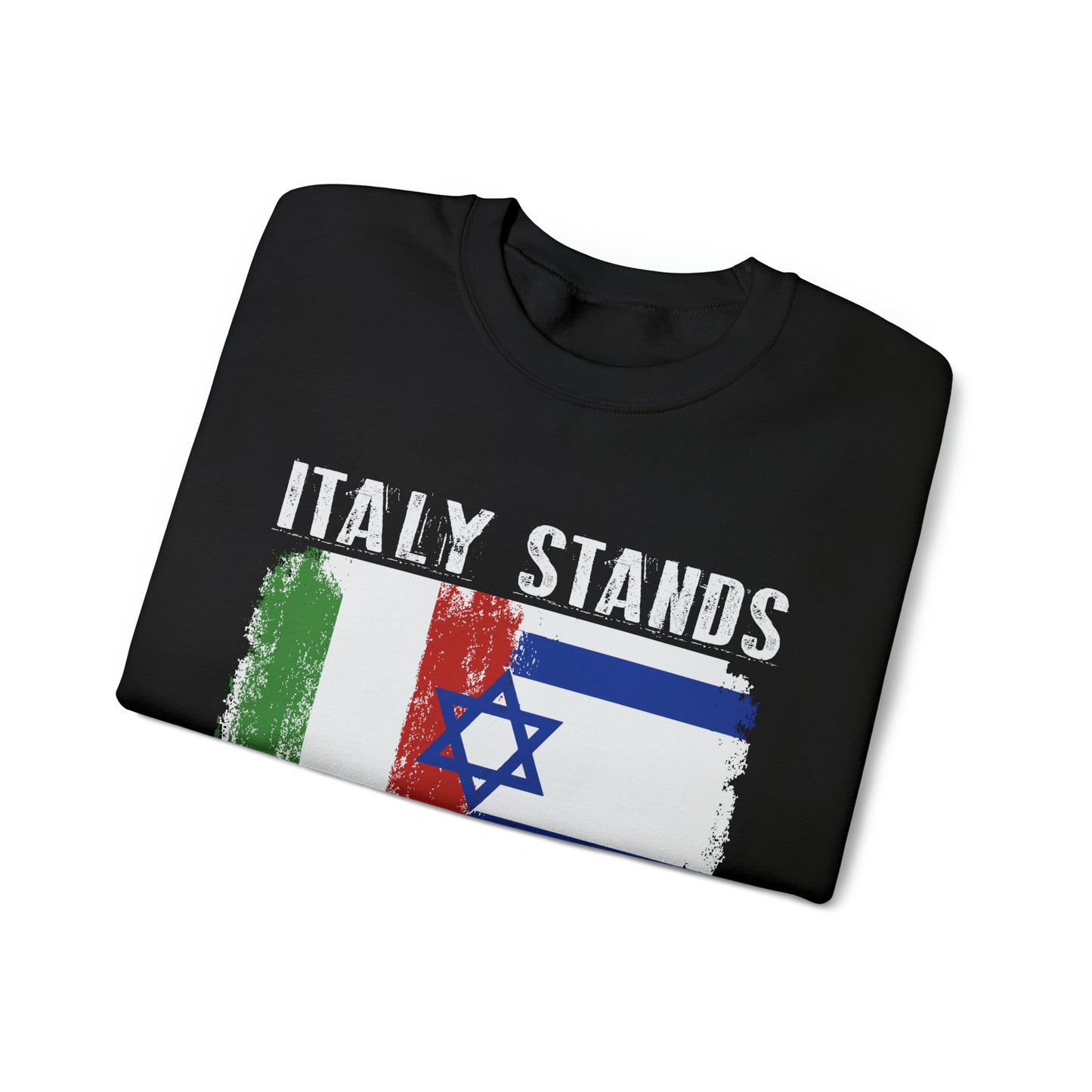 Italy Stands With Israel Crewneck Sweatshirt