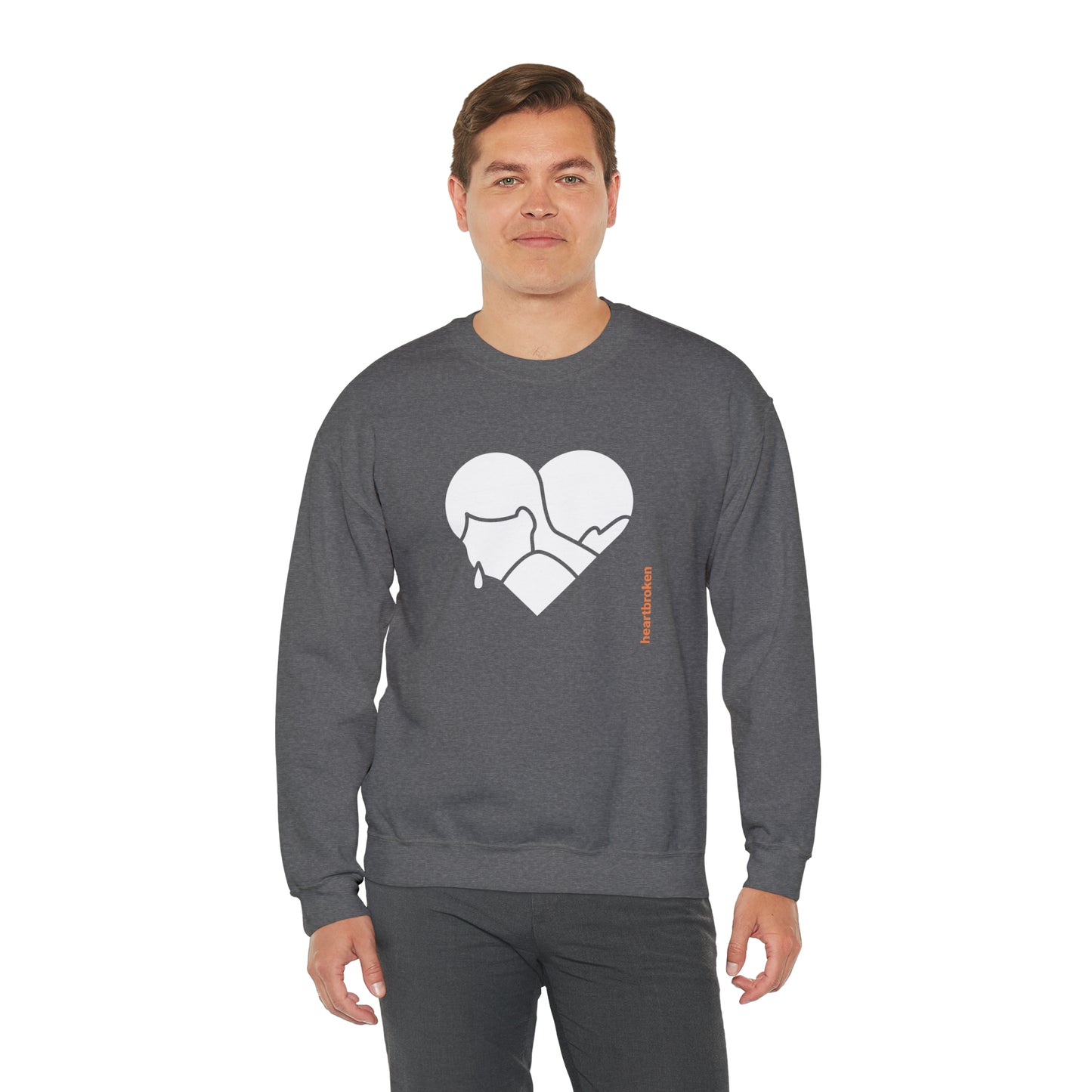 Heart Broken Crewneck Sweatshirt