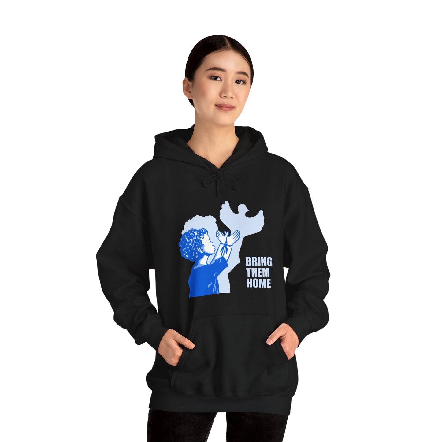 Wings of Hope - Standing for Justice and Peace Hoodie Sweatshirt