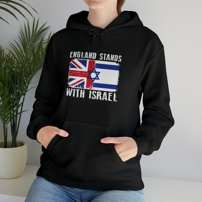 England Stands With Israel Hoodie Sweatshirt