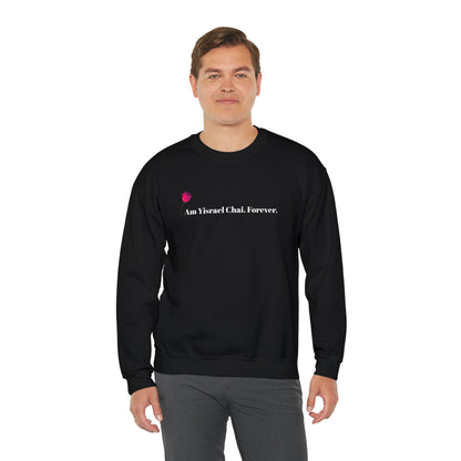 Am Yisrael Chai. Forever. Crewneck Sweatshirt