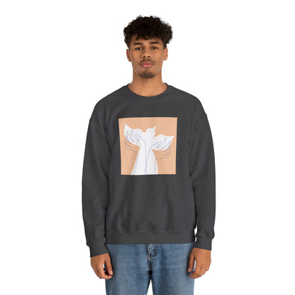 Wings of Harmony Sweatshirt - A Symbol of Peace and Hope