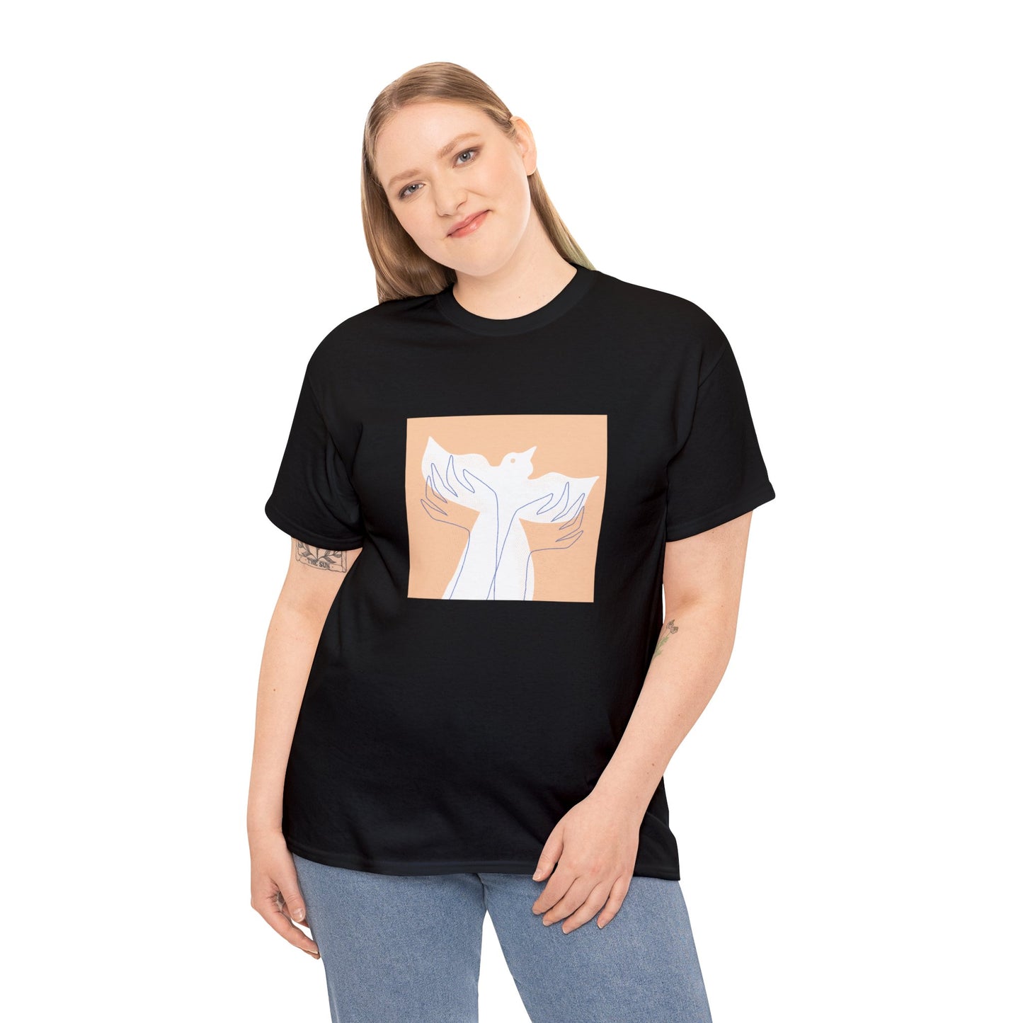 Wings of Harmony T-Shirt - A Symbol of Peace and Hope