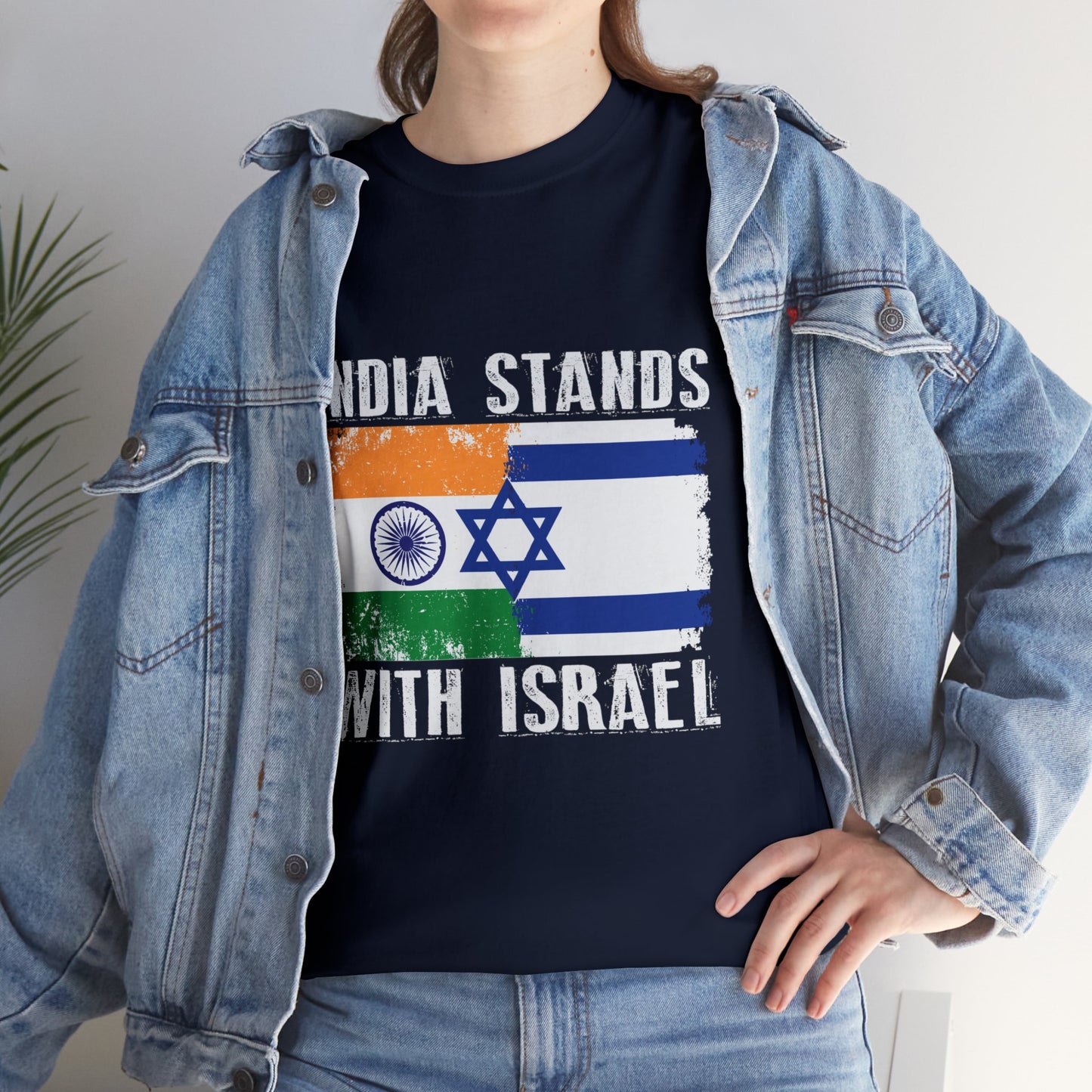 India Stands With Israel T-Shirt