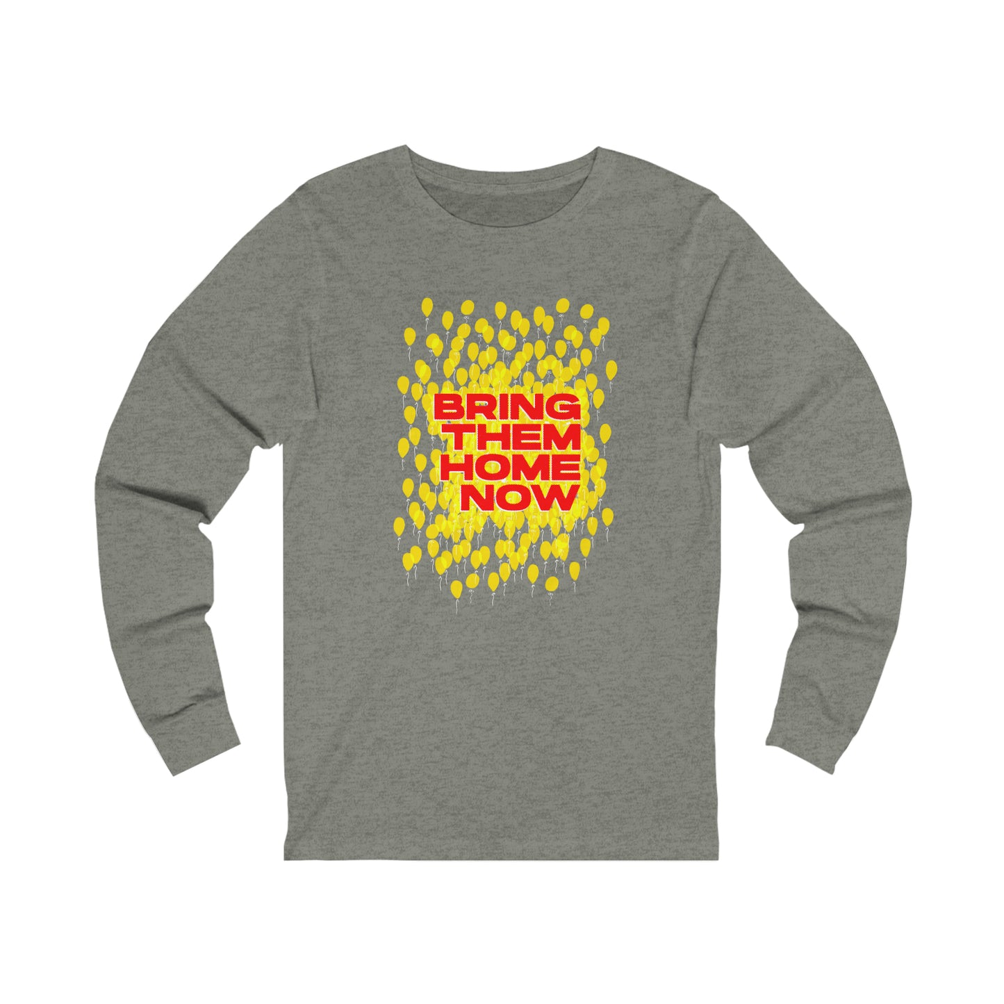 "Yellow Ribbon of Hope" Long Sleeve Tee - Unite for Their Safe Return