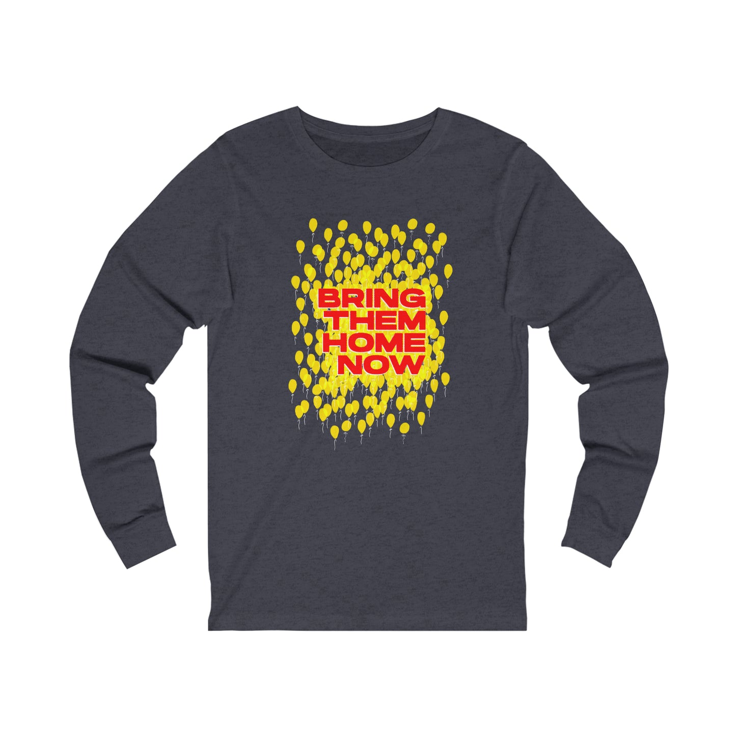 "Yellow Ribbon of Hope" Long Sleeve Tee - Unite for Their Safe Return