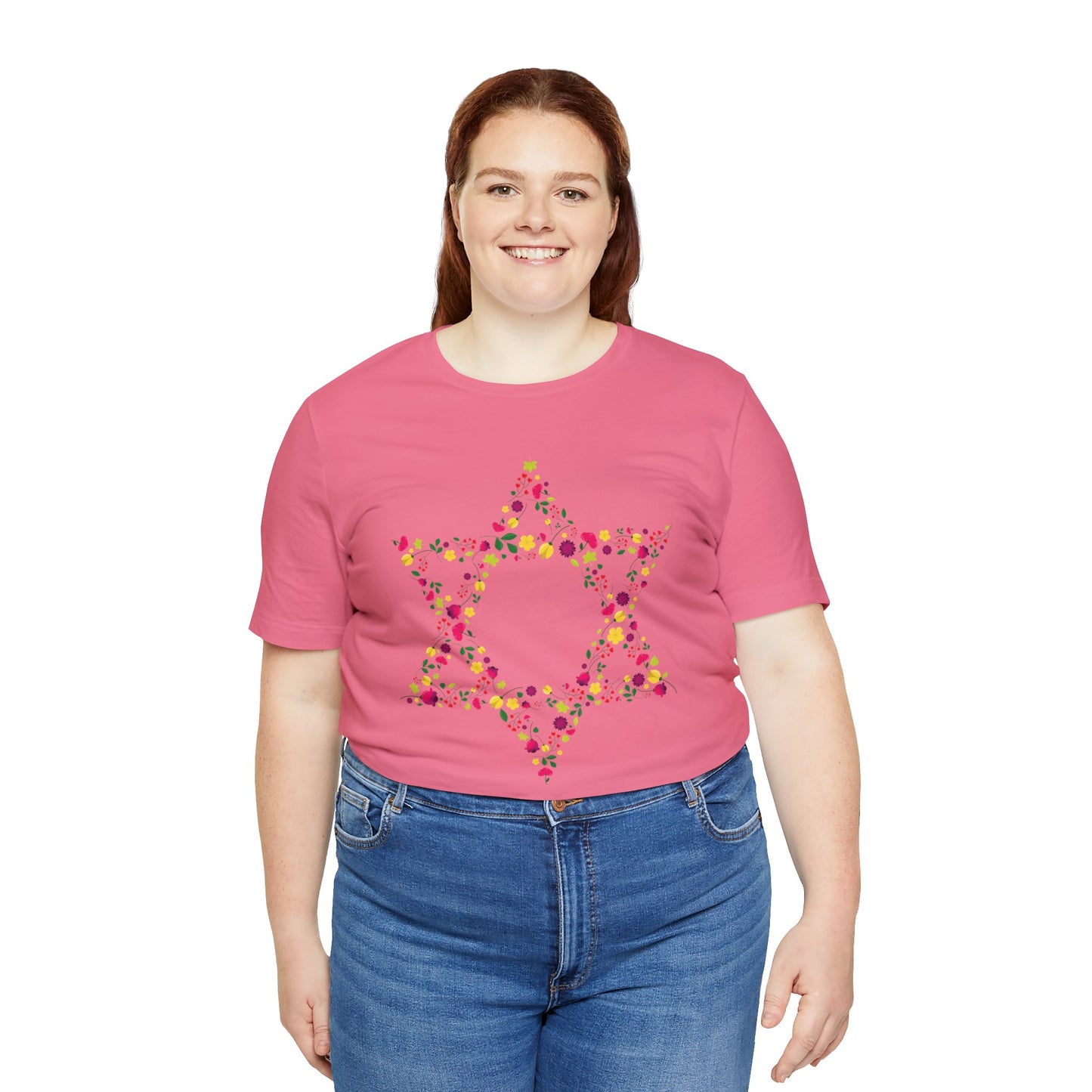 Star of David Flowers T-Shirt