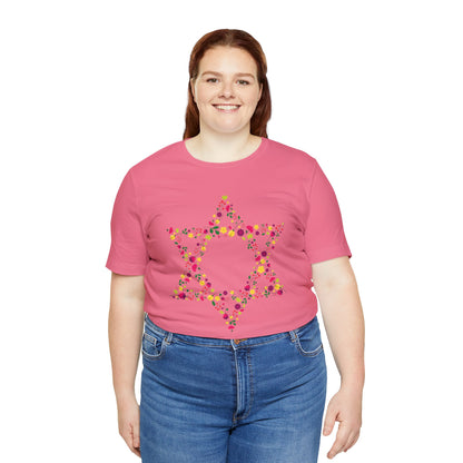 Star of David Flowers T-Shirt