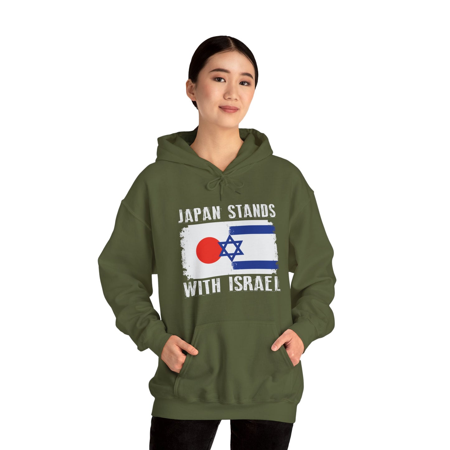 Japan Stands With Israel Hoodie Sweatshirt