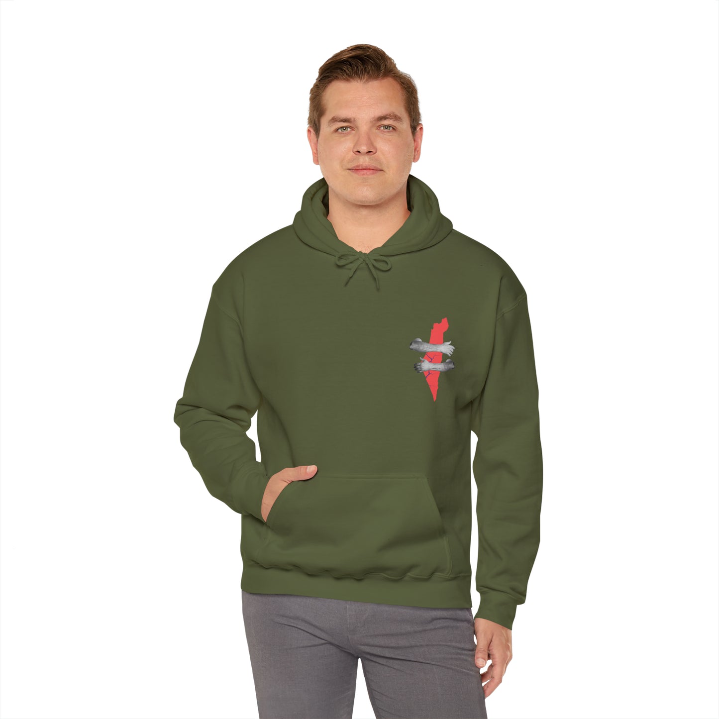 United in Pain, Bound in Hope Hooded Sweatshirt