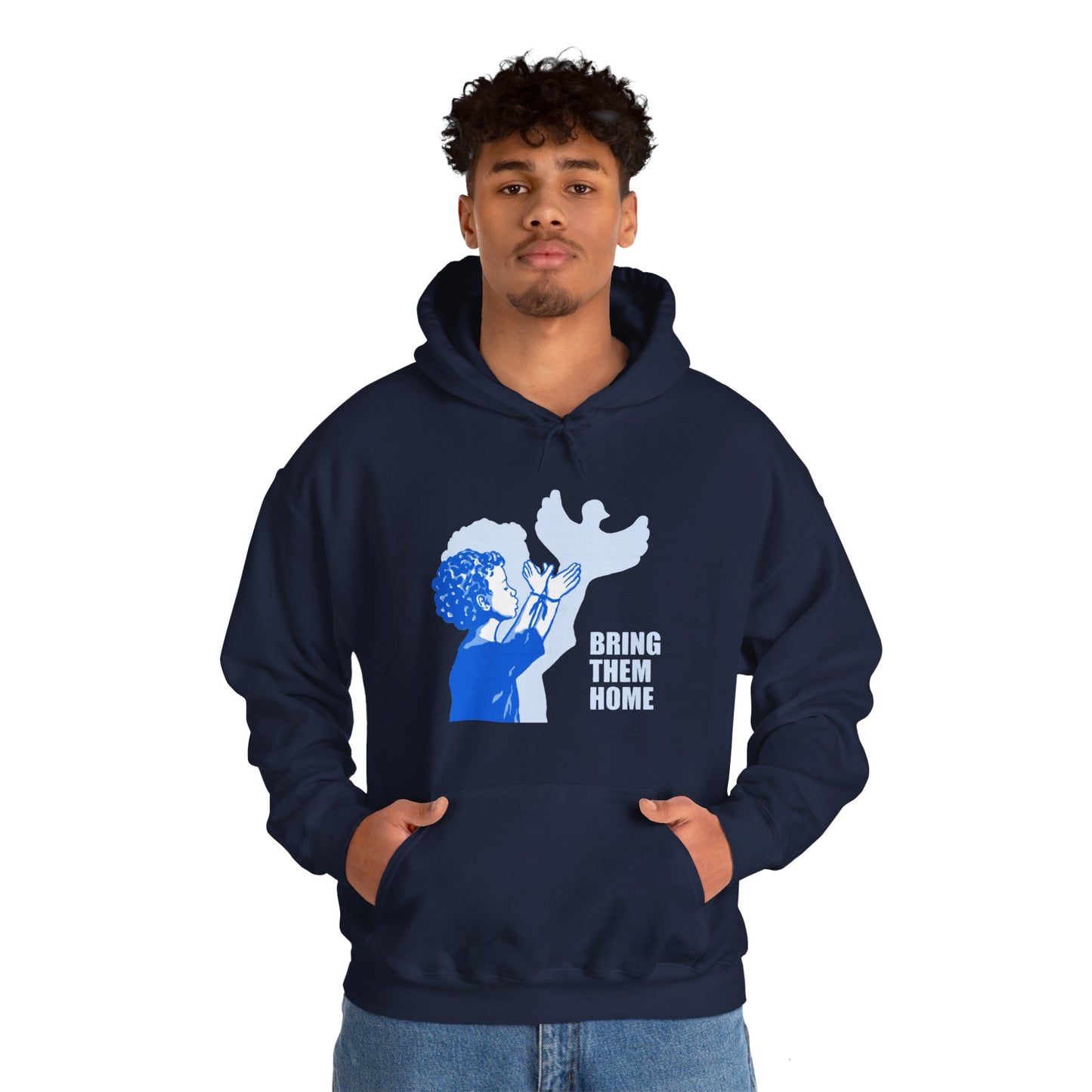 Wings of Hope - Standing for Justice and Peace Hoodie Sweatshirt