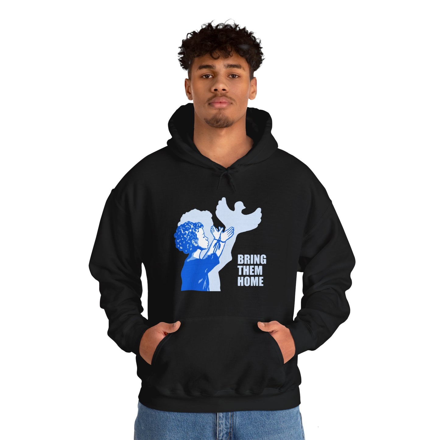 Wings of Hope - Standing for Justice and Peace Hoodie Sweatshirt