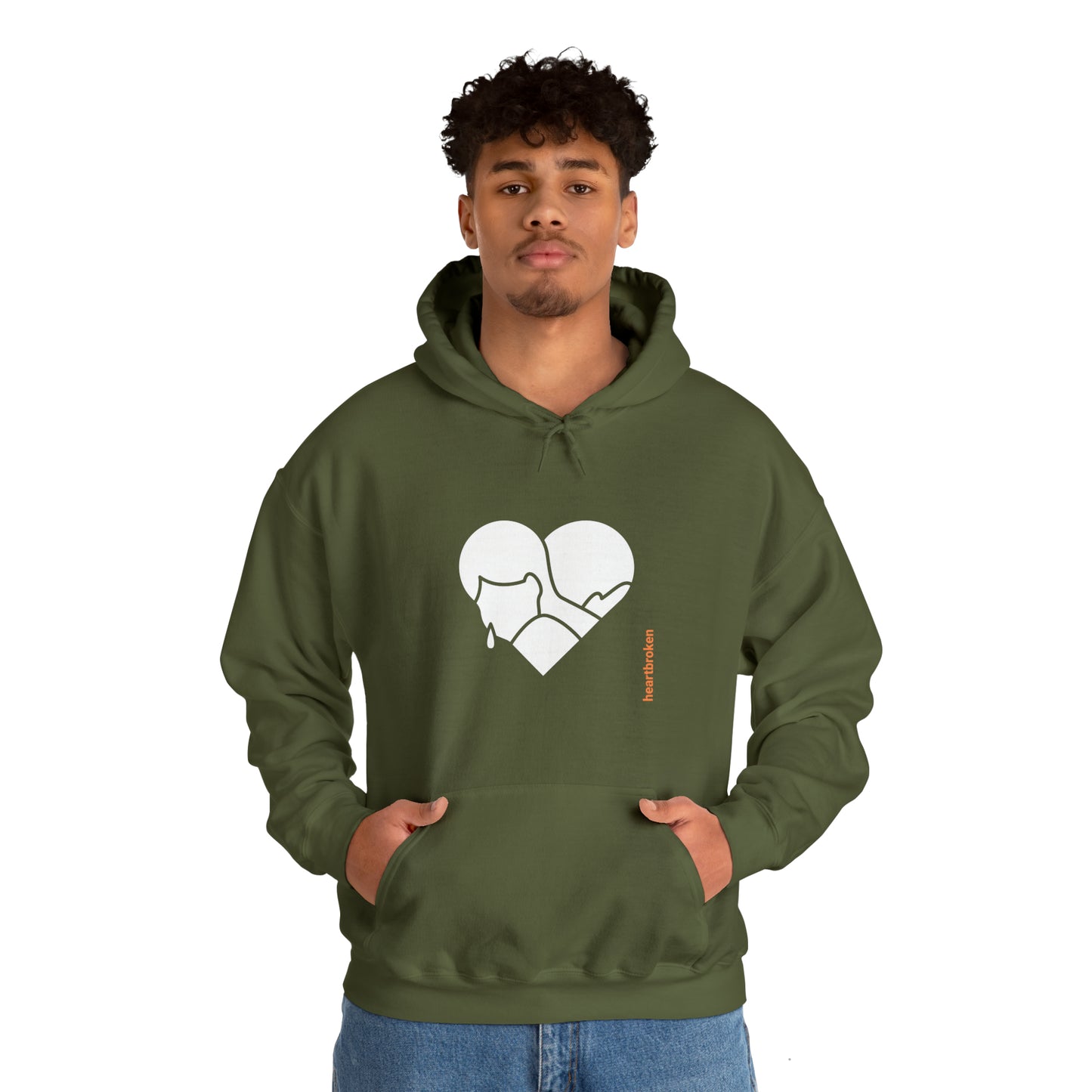 Heart Broken Hooded Sweatshirt