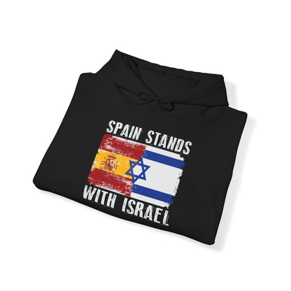 Spain Stands With Israel Hoodie Sweatshirt