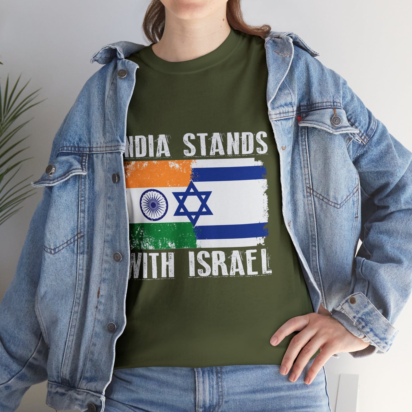 India Stands With Israel T-Shirt