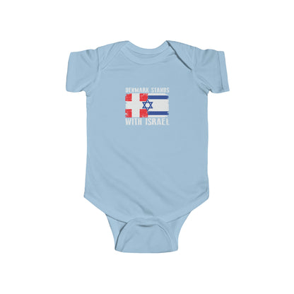 Denmark Stands With Israel - Infant Onesie